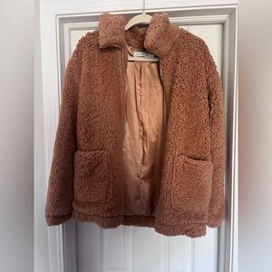 Brown Teddy jacket